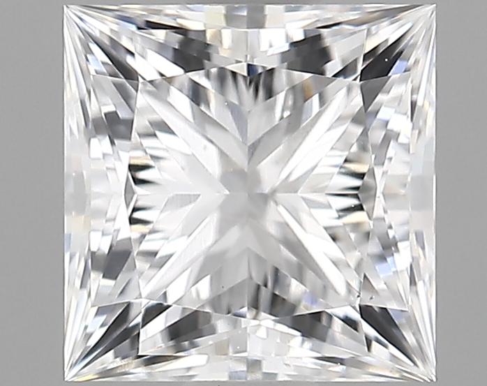 1.13 Carat Princess Shaped Ideal Cut VS1 IGI Certified Lab Grown Diamond