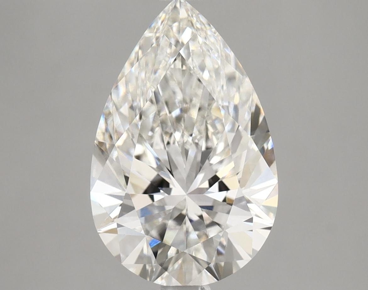2.78 Carat Pear Shaped Ideal Cut VVS2 IGI Certified Lab Grown Diamond