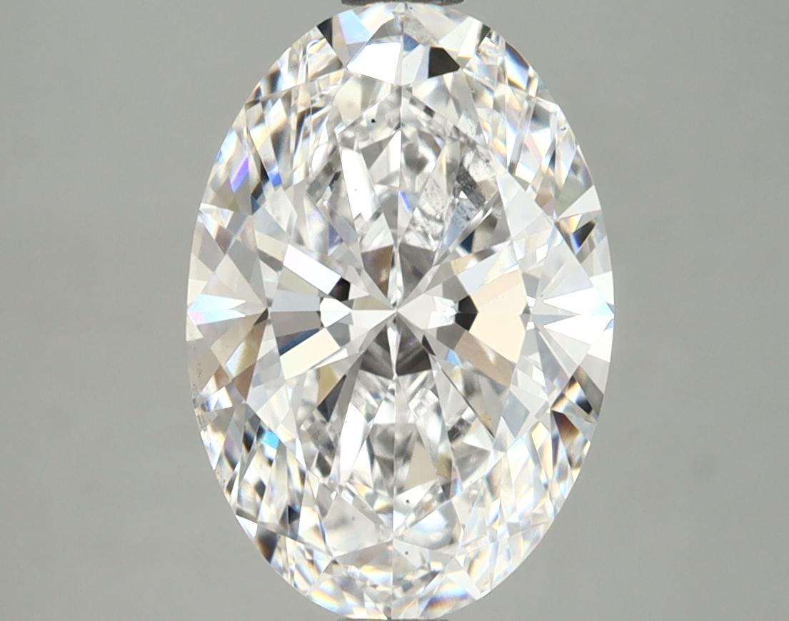 4.04 Carat Oval Shaped Ideal Cut VVS2 IGI Certified Lab Grown Diamond