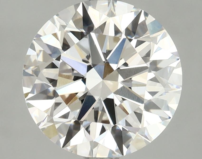 3.02 Carat Round Shaped Ideal Cut VVS2 IGI Certified Lab Grown Diamond
