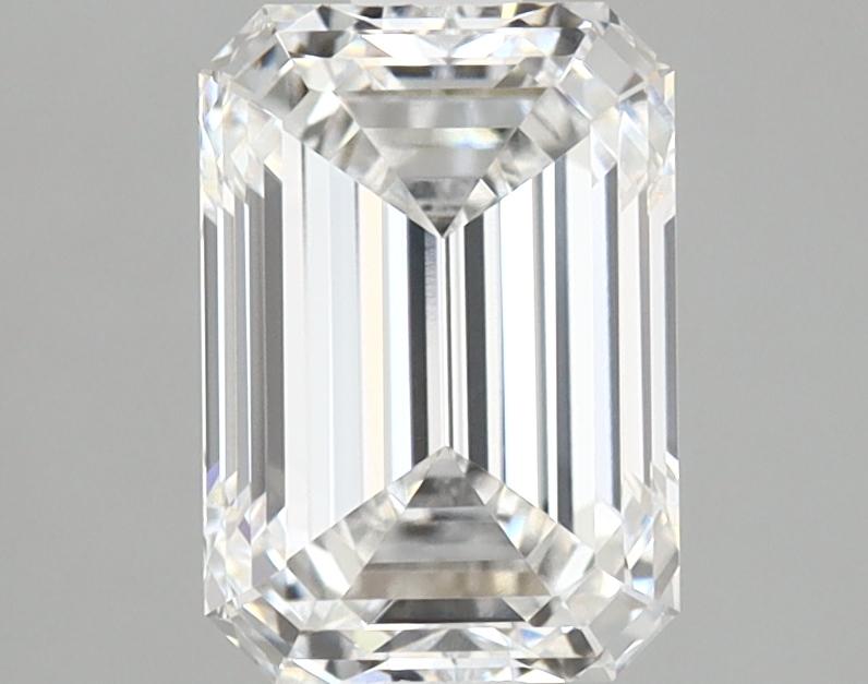 1.88 Carat Emerald Shaped Ideal Cut VVS2 IGI Certified Lab Grown Diamond
