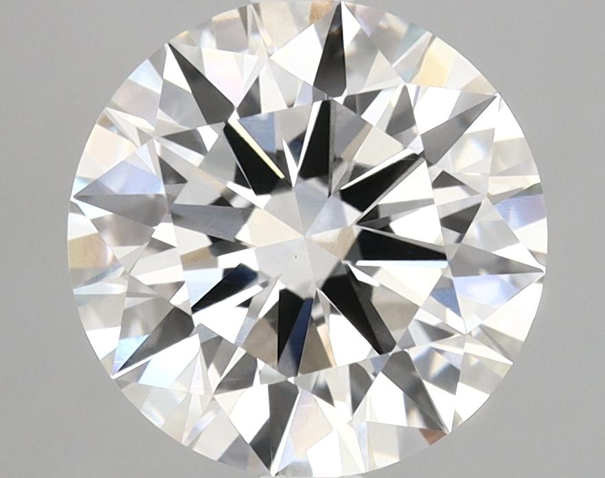 3.08 Carat Round Shaped Ideal Cut VVS2 IGI Certified Lab Grown Diamond