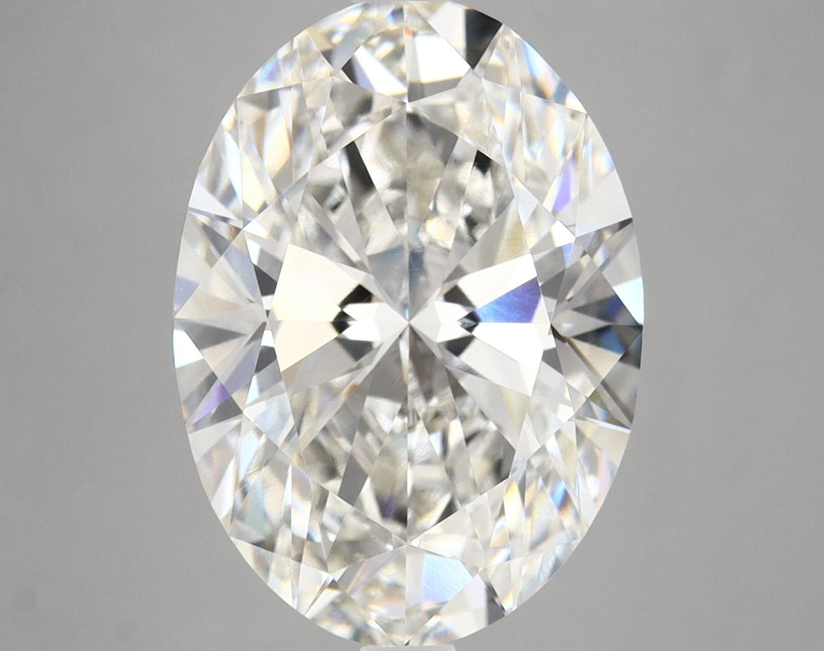 5.71 Carat Oval Shaped Ideal Cut VVS2 IGI Certified Lab Grown Diamond