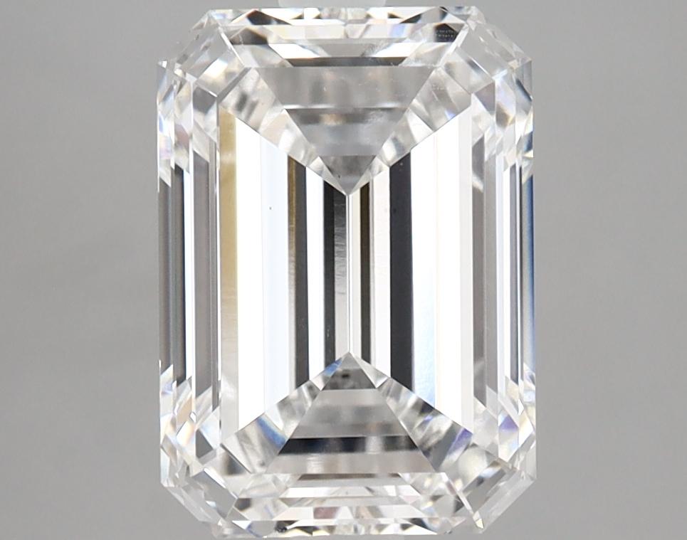 3.04 Carat Emerald Shaped Ideal Cut VS2 IGI Certified Lab Grown Diamond