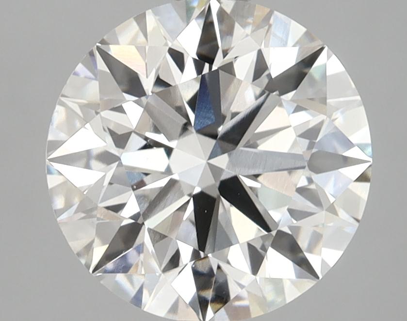 3.01 Carat Round Shaped Excellent Cut VVS2 IGI Certified Lab Grown Diamond