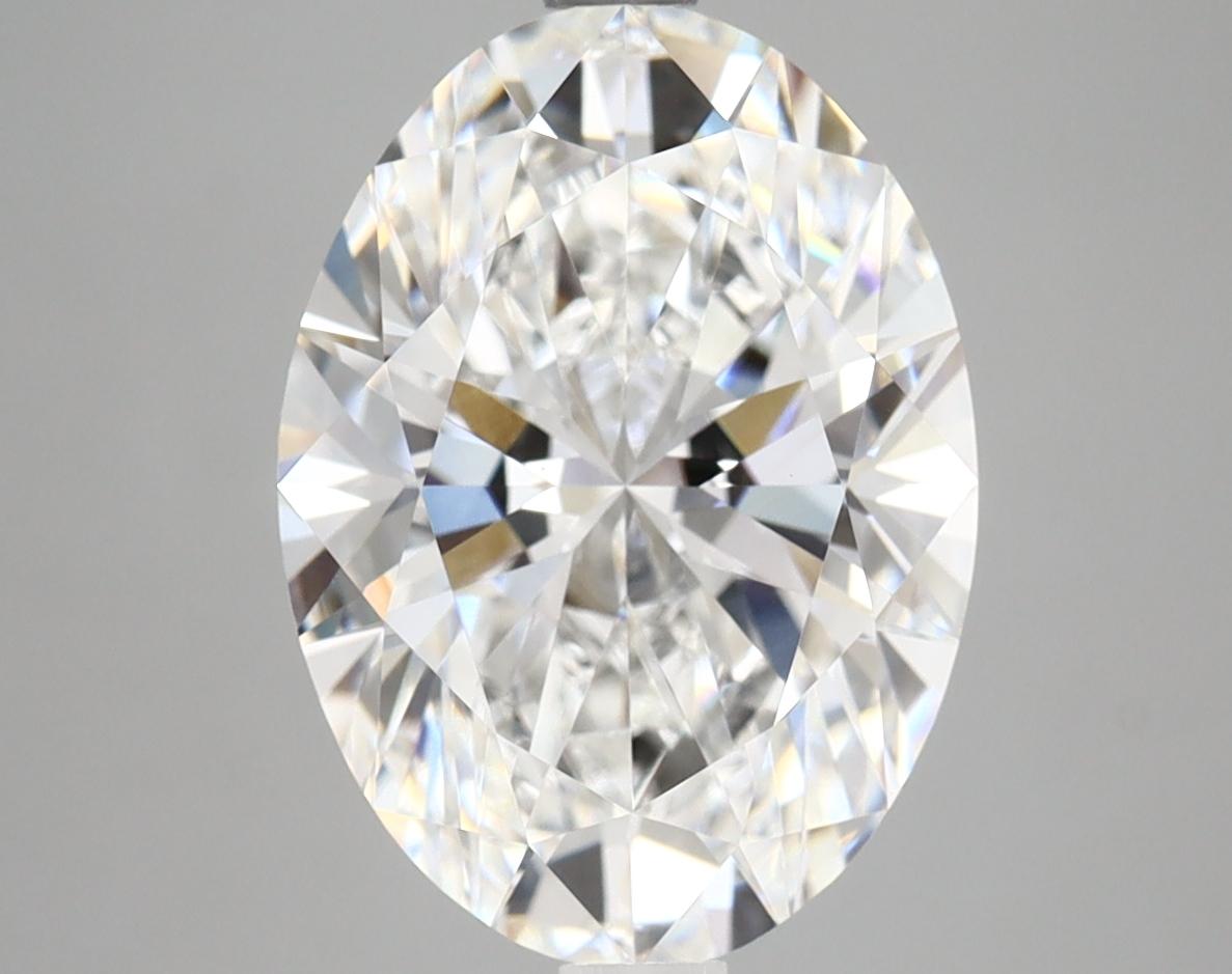 4.03 Carat Oval Shaped Ideal Cut VVS2 IGI Certified Lab Grown Diamond
