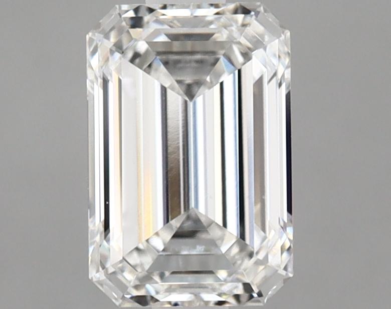 1.58 Carat Emerald Shaped Excellent Cut VVS2 IGI Certified Lab Grown Diamond