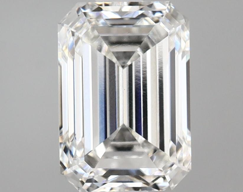 1.98 Carat Emerald Shaped Ideal Cut VVS2 IGI Certified Lab Grown Diamond