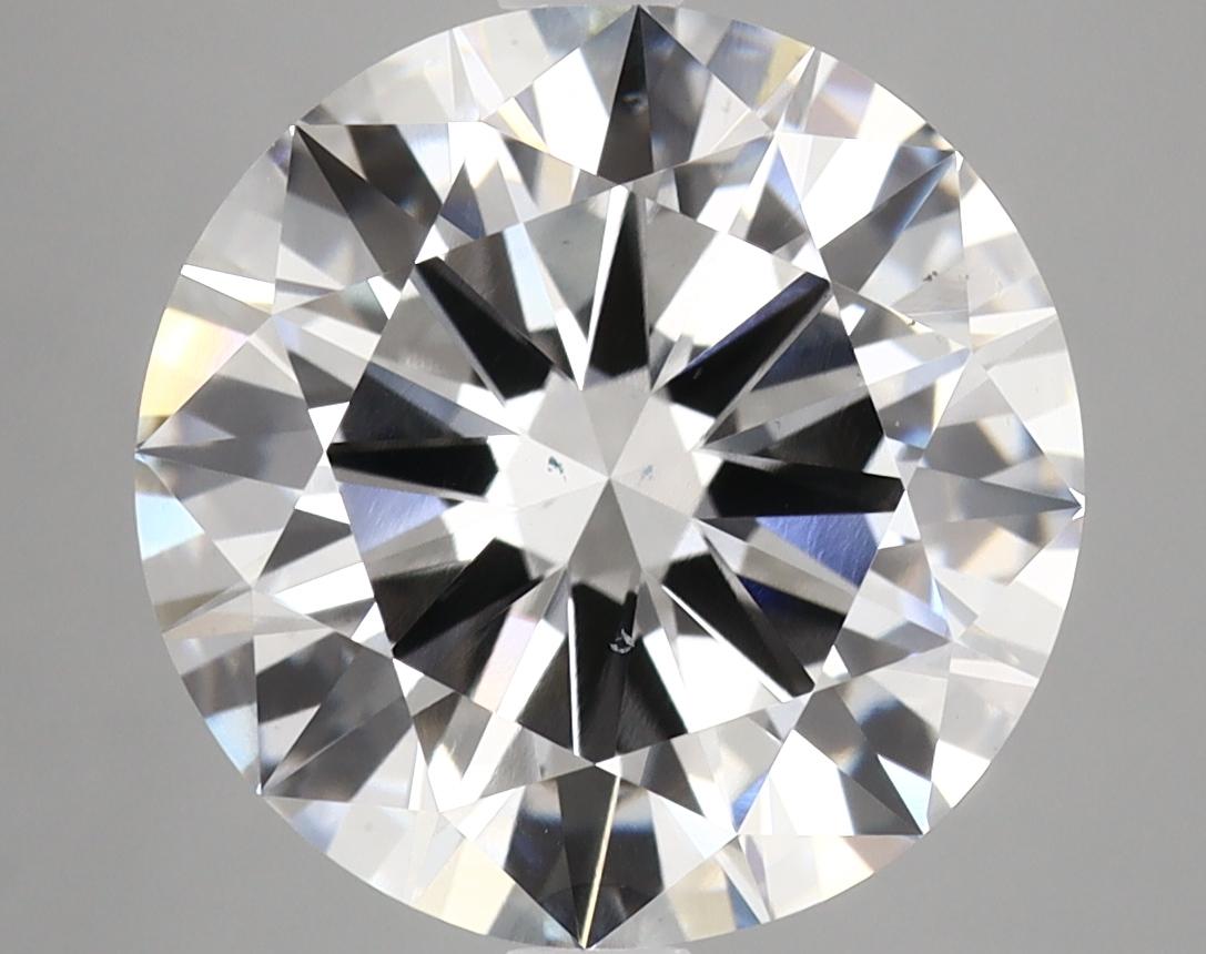5.53 Carat Round Shaped Excellent Cut VS2 IGI Certified Lab Grown Diamond