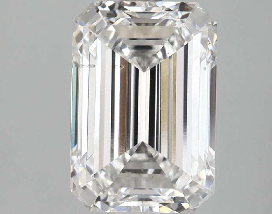 3.02 Carat Emerald Shaped Ideal Cut VS2 IGI Certified Lab Grown Diamond
