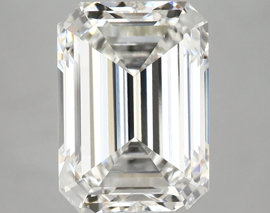 3.06 Carat Emerald Shaped Ideal Cut VVS2 IGI Certified Lab Grown Diamond
