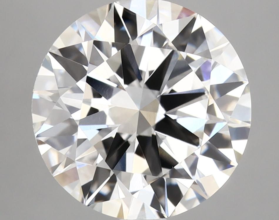 3.8 Carat Round Shaped Excellent Cut VVS2 IGI Certified Lab Grown Diamond