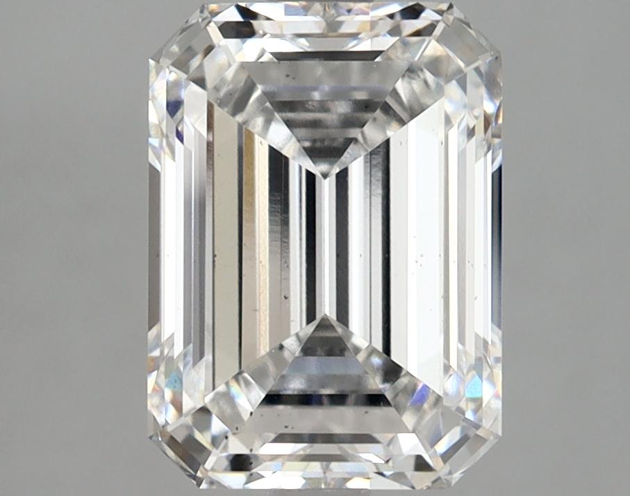 3.02 Carat Emerald Shaped Excellent Cut VS2 IGI Certified Lab Grown Diamond