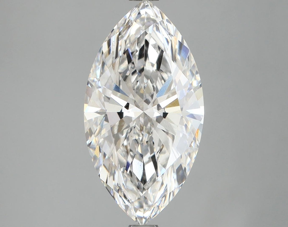 3.0 Carat Marquise Shaped Excellent Cut VS2 IGI Certified Lab Grown Diamond