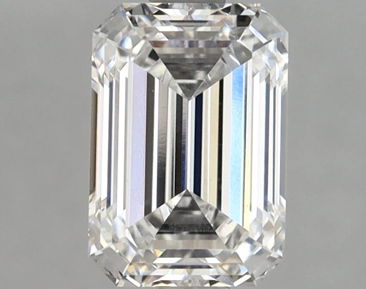1.58 Carat Emerald Shaped Ideal Cut VS1 IGI Certified Lab Grown Diamond