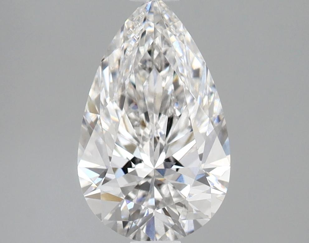 1.61 Carat Pear Shaped Ideal Cut VVS2 IGI Certified Lab Grown Diamond