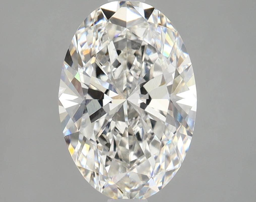 2.47 Carat Oval Shaped Ideal Cut VVS2 IGI Certified Lab Grown Diamond