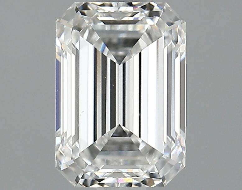 2.09 Carat Emerald Shaped Ideal Cut VVS2 IGI Certified Lab Grown Diamond