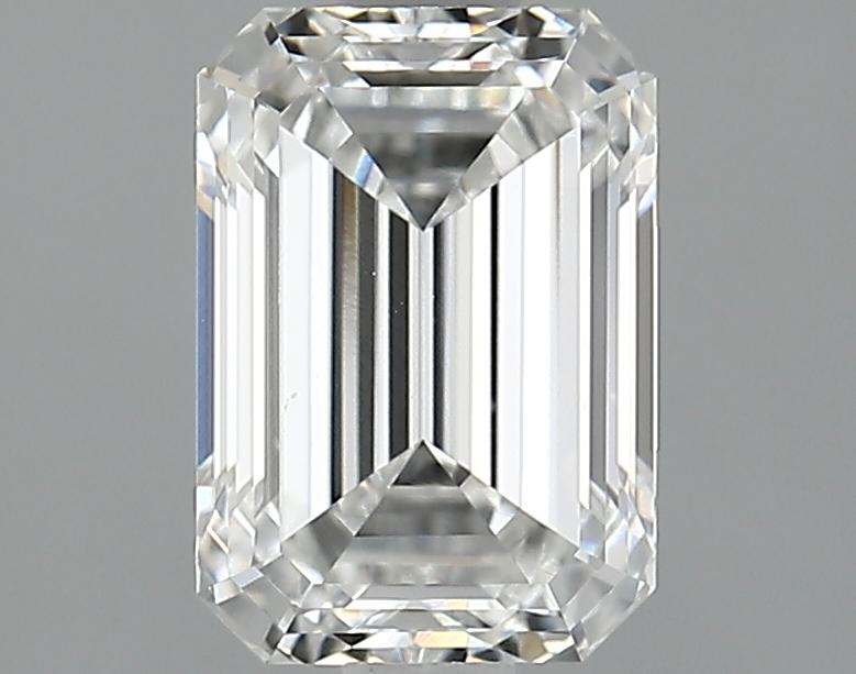 2.06 Carat Emerald Shaped Ideal Cut VVS2 IGI Certified Lab Grown Diamond