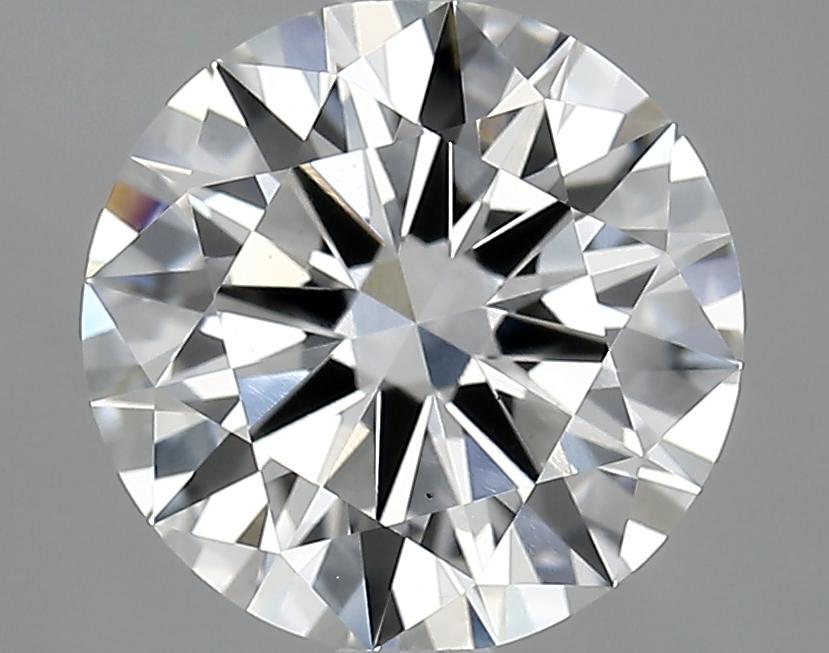 3.04 Carat Round Shaped Excellent Cut VS1 IGI Certified Lab Grown Diamond
