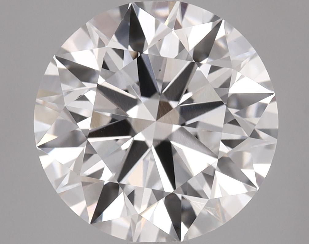 2.5 Carat Round Shaped Ideal Cut VS1 IGI Certified Lab Grown Diamond