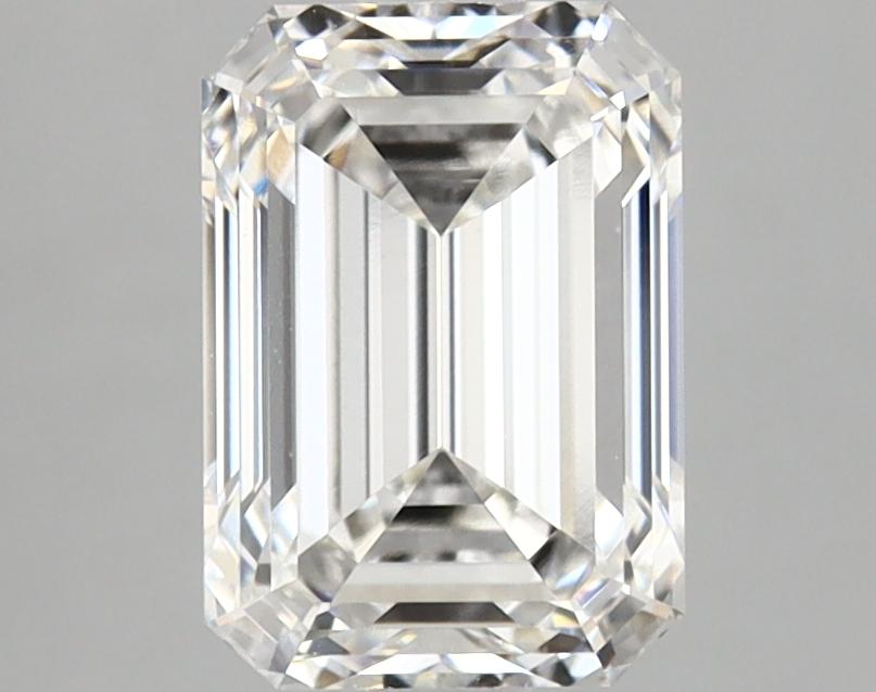2.06 Carat Emerald Shaped Ideal Cut VVS2 IGI Certified Lab Grown Diamond