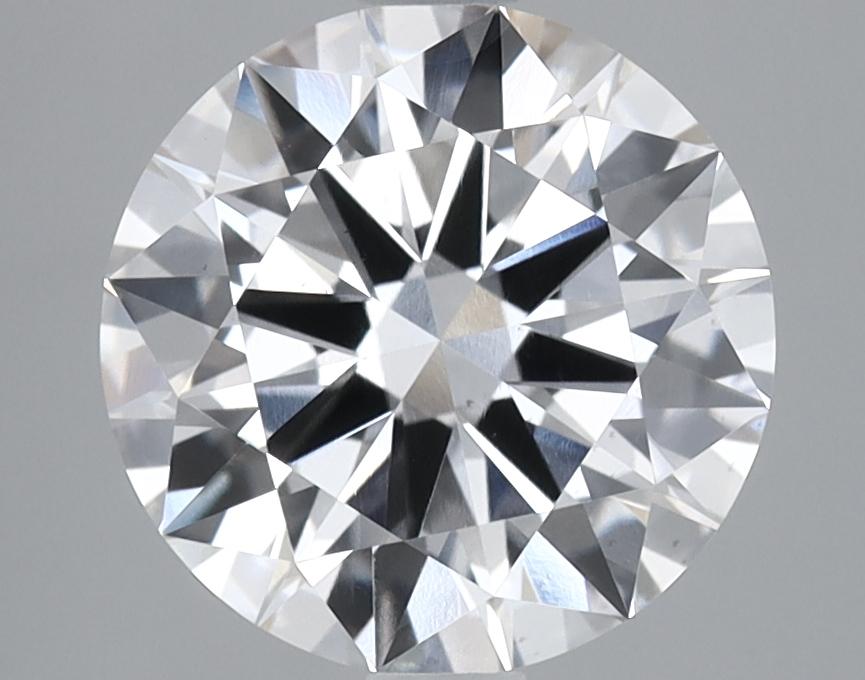 2.71 Carat Round Shaped Excellent Cut VS2 IGI Certified Lab Grown Diamond
