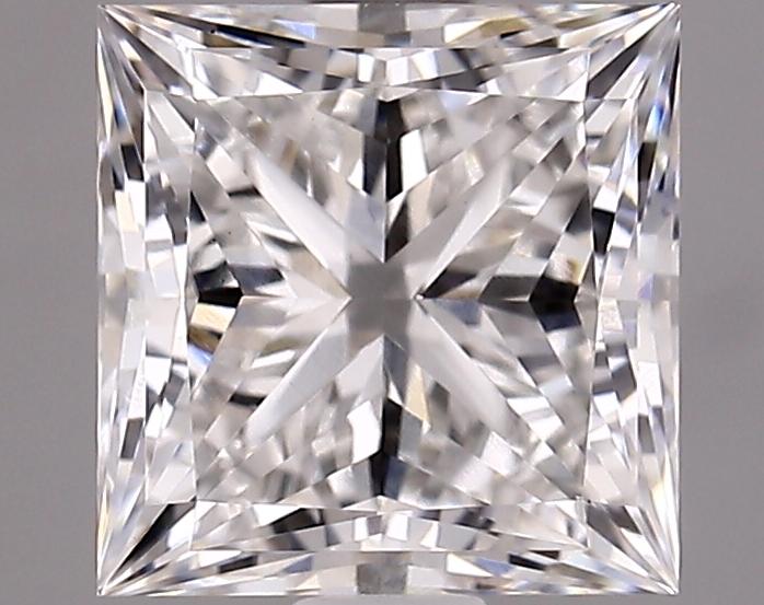 1.85 Carat Princess Shaped Ideal Cut VVS2 IGI Certified Lab Grown Diamond