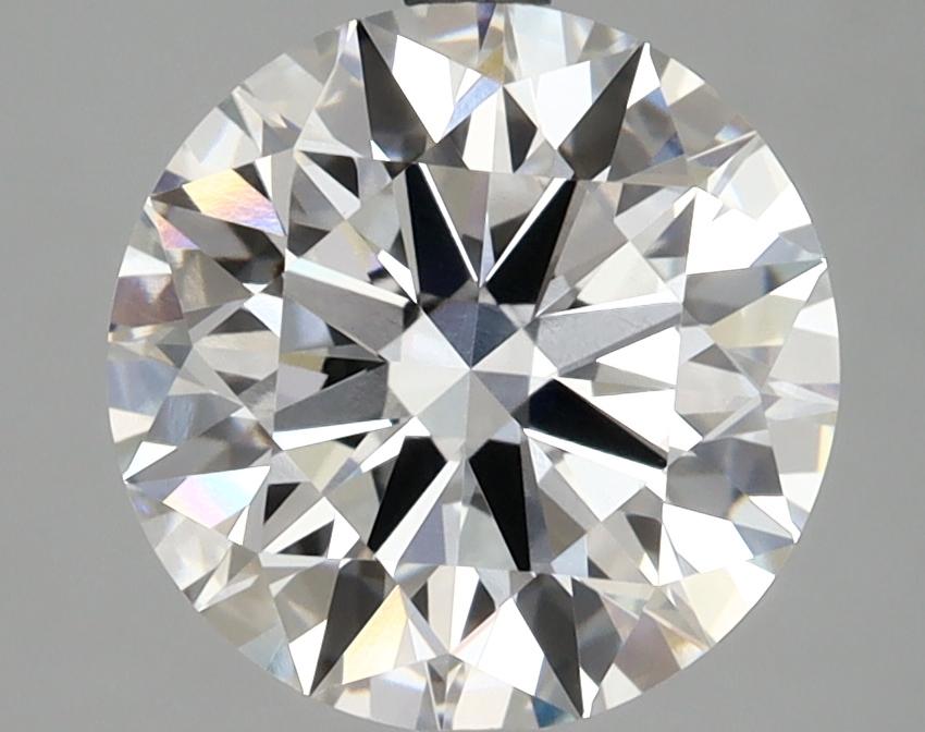 3.02 Carat Round Shaped Ideal Cut VVS2 IGI Certified Lab Grown Diamond