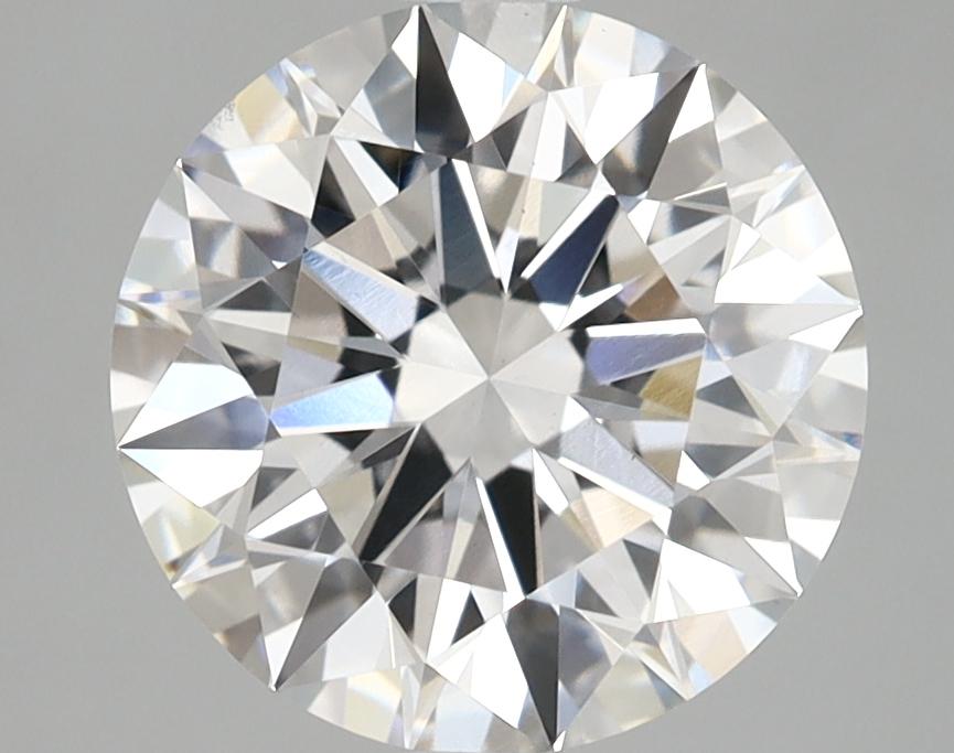 3.05 Carat Round Shaped Ideal Cut VVS2 IGI Certified Lab Grown Diamond