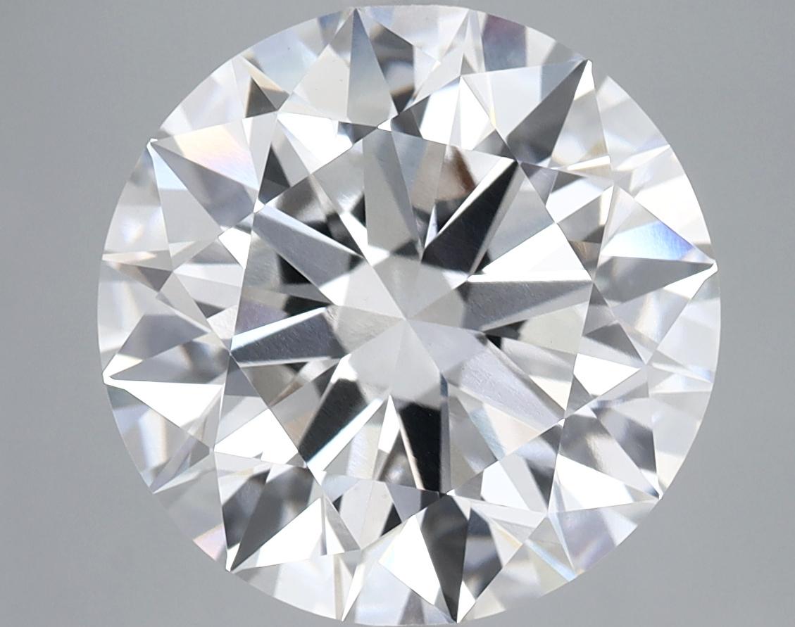 6.03 Carat Round Shaped Ideal Cut VVS2 IGI Certified Lab Grown Diamond