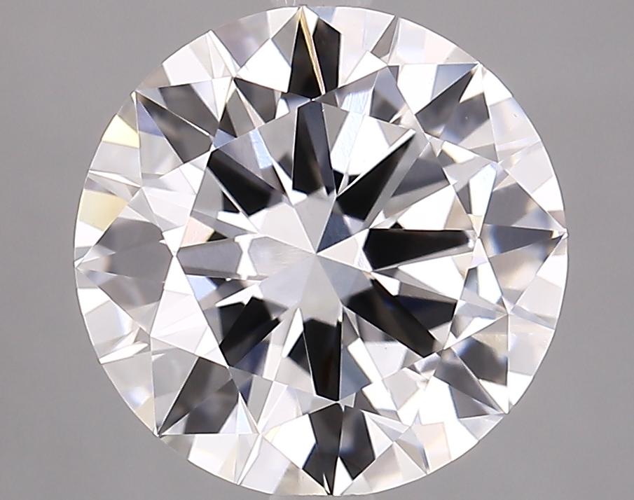 3.87 Carat Round Shaped Excellent Cut VVS2 IGI Certified Lab Grown Diamond