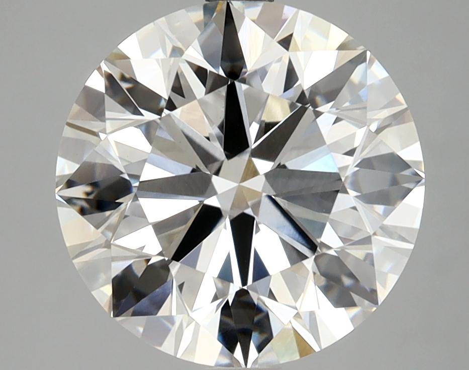 5.07 Carat Round Shaped Ideal Cut VVS2 IGI Certified Lab Grown Diamond