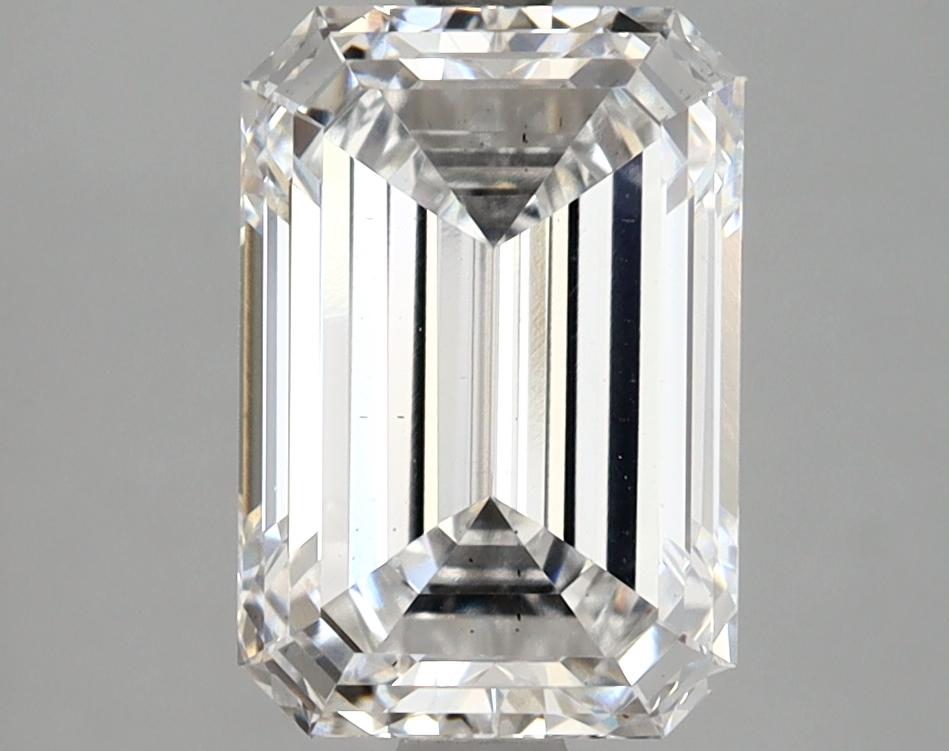 3.04 Carat Emerald Shaped Ideal Cut VS2 IGI Certified Lab Grown Diamond