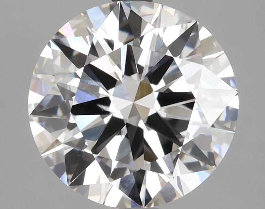 3.01 Carat Round Shaped Excellent Cut VVS2 IGI Certified Lab Grown Diamond