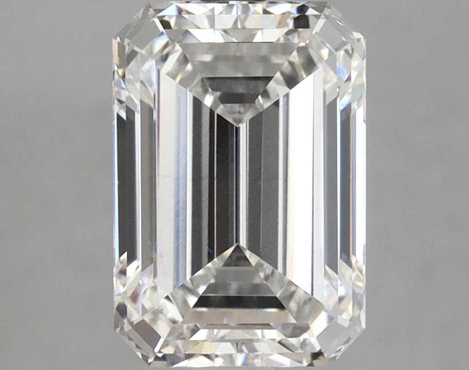 5.65 Carat Emerald Shaped Ideal Cut VS2 IGI Certified Lab Grown Diamond