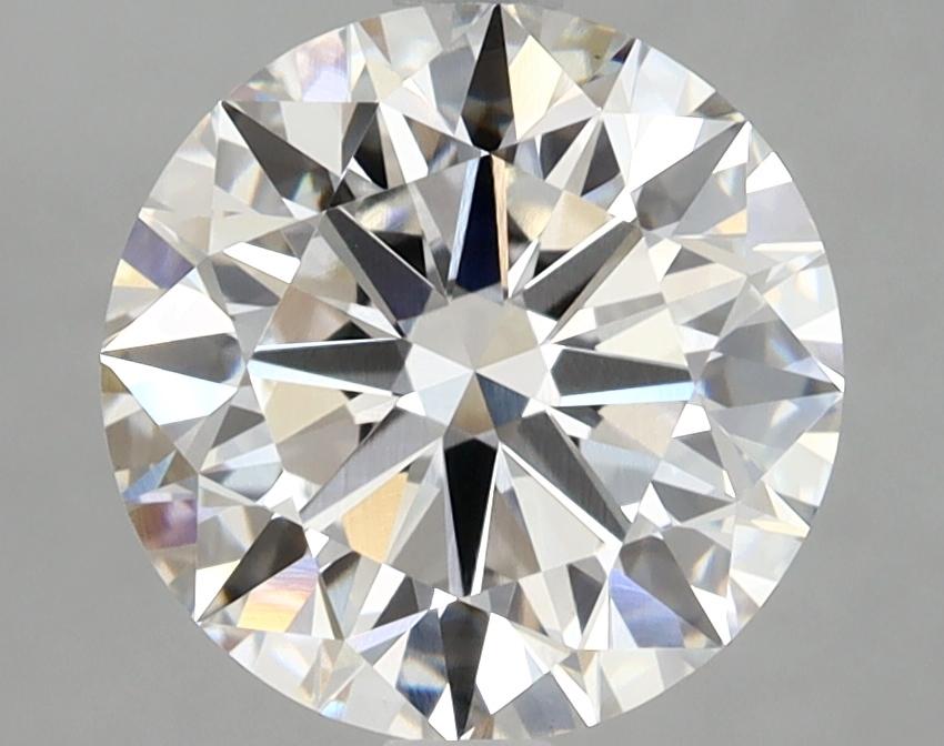 3.02 Carat Round Shaped Excellent Cut VVS2 IGI Certified Lab Grown Diamond