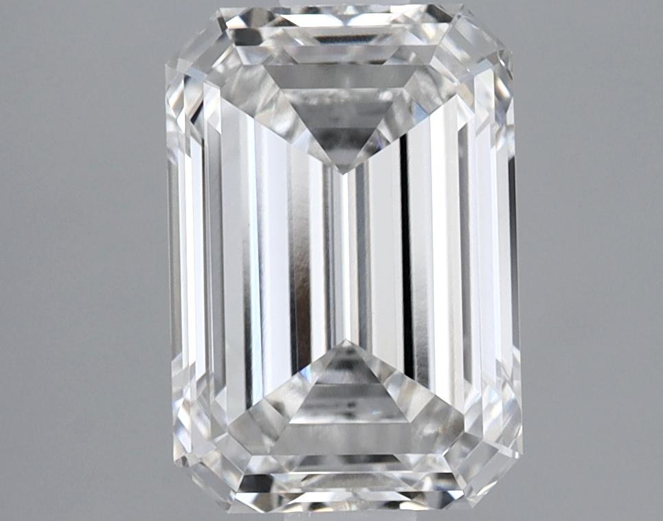 2.06 Carat Emerald Shaped Ideal Cut VVS2 IGI Certified Lab Grown Diamond