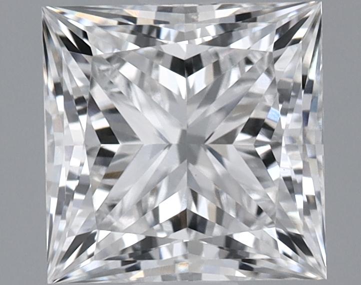 1.7 Carat Princess Shaped Ideal Cut VVS2 IGI Certified Lab Grown Diamond