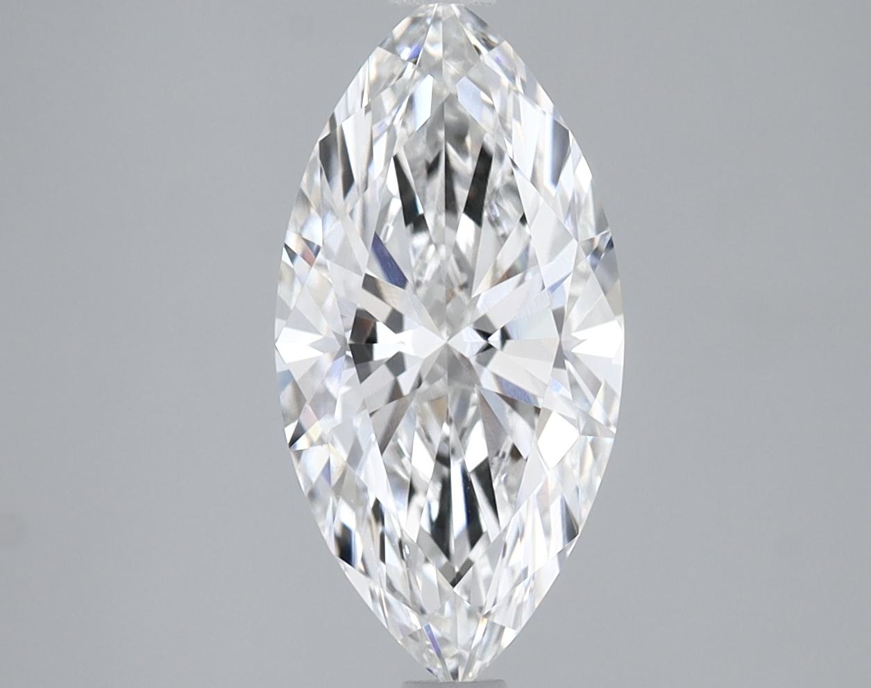 2.02 Carat Marquise Shaped Ideal Cut VVS2 IGI Certified Lab Grown Diamond