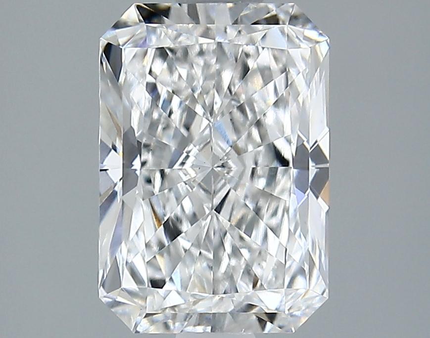 2.1 Carat Radiant Shaped Ideal Cut VVS2 IGI Certified Lab Grown Diamond