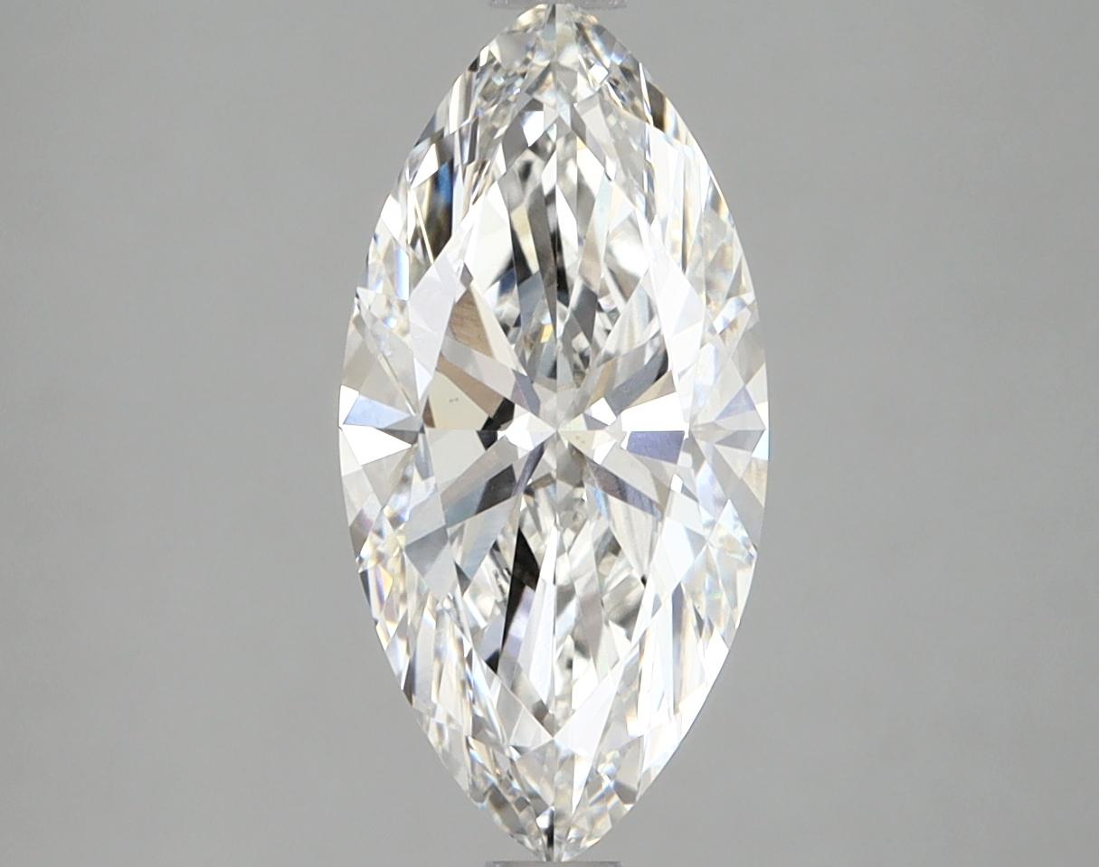 1.98 Carat Marquise Shaped Ideal Cut VVS2 IGI Certified Lab Grown Diamond