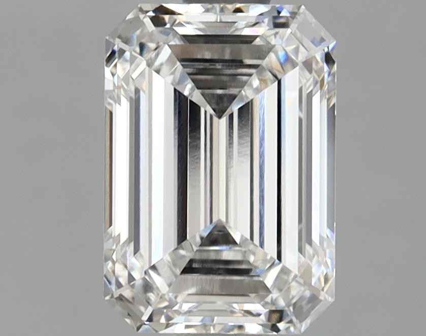 1.55 Carat Emerald Shaped Ideal Cut VVS2 IGI Certified Lab Grown Diamond