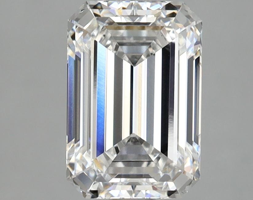 2.03 Carat Emerald Shaped Ideal Cut VVS2 IGI Certified Lab Grown Diamond