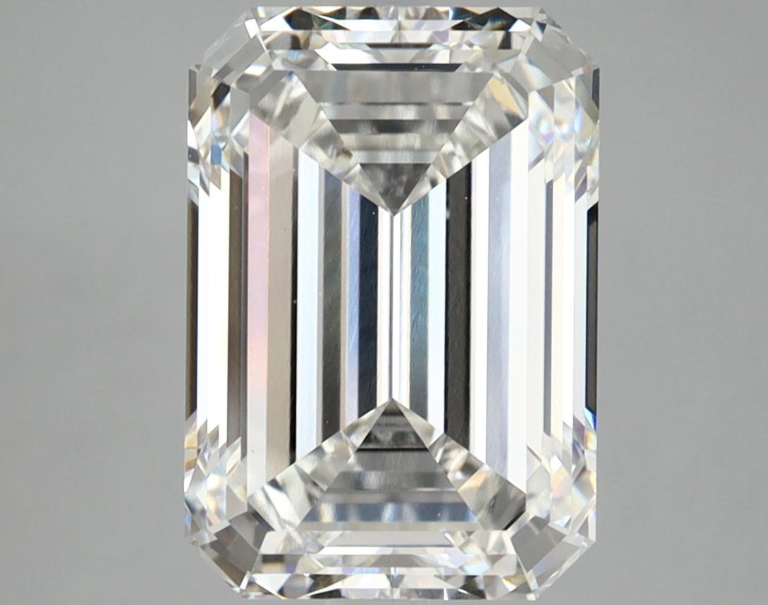 4.78 Carat Emerald Shaped Ideal Cut VVS2 IGI Certified Lab Grown Diamond