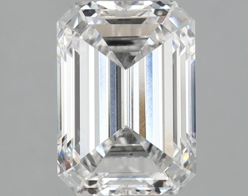 2.03 Carat Emerald Shaped Ideal Cut VVS2 IGI Certified Lab Grown Diamond
