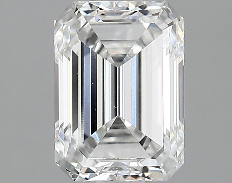 2.08 Carat Emerald Shaped Excellent Cut VVS2 IGI Certified Lab Grown Diamond