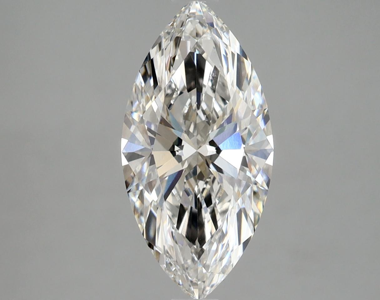 1.93 Carat Marquise Shaped Ideal Cut VVS2 IGI Certified Lab Grown Diamond