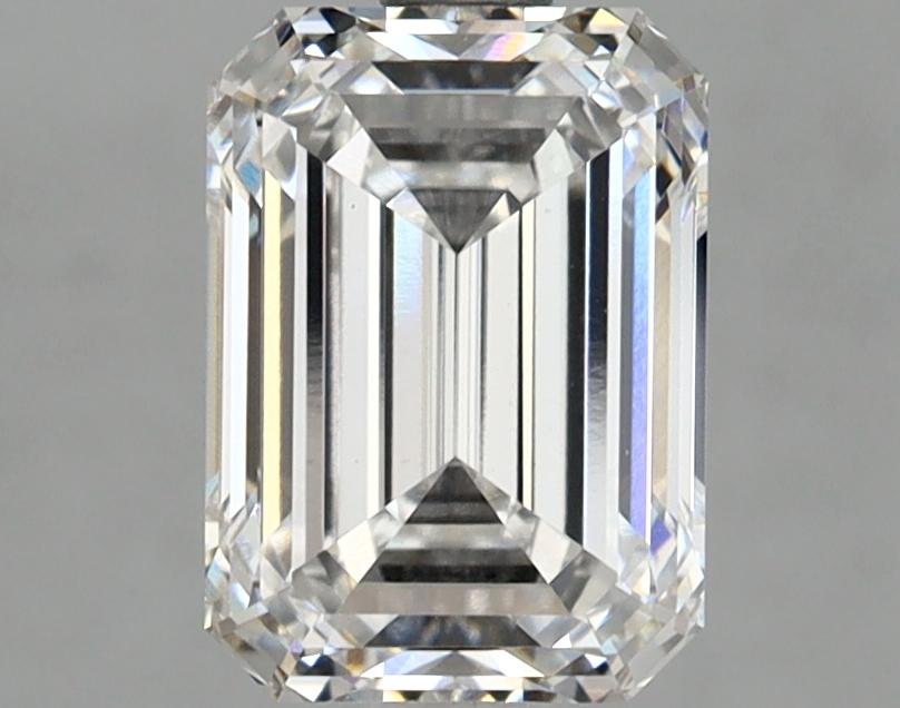 2.09 Carat Emerald Shaped Excellent Cut VVS2 IGI Certified Lab Grown Diamond