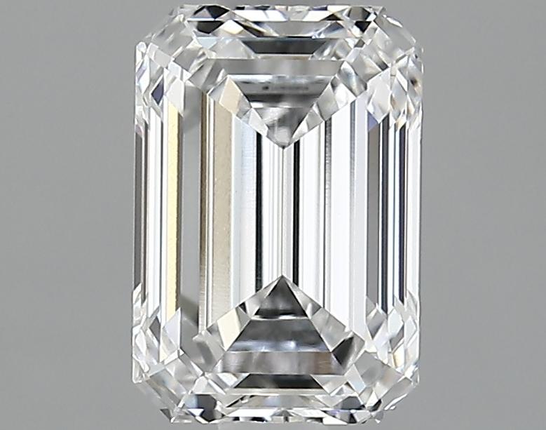2.01 Carat Emerald Shaped Ideal Cut VVS2 IGI Certified Lab Grown Diamond